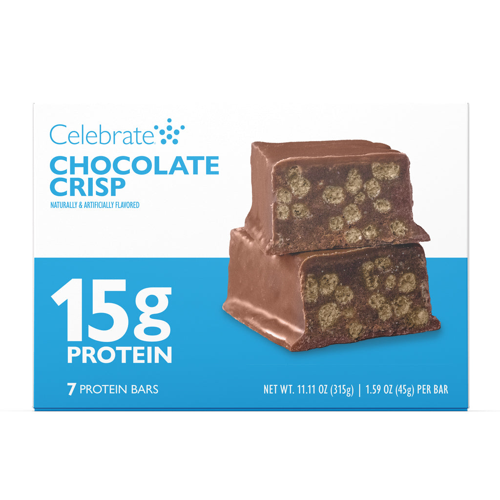 Celebrate Chocolate Crisp Protein Bars