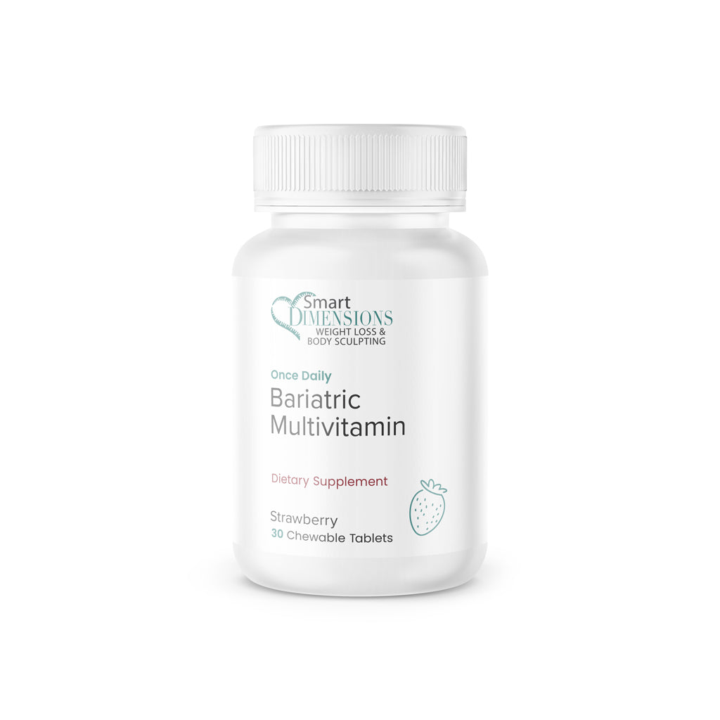 Smart Dimensions Bariatric Multivitamin Iron Free Strawberry Chewables