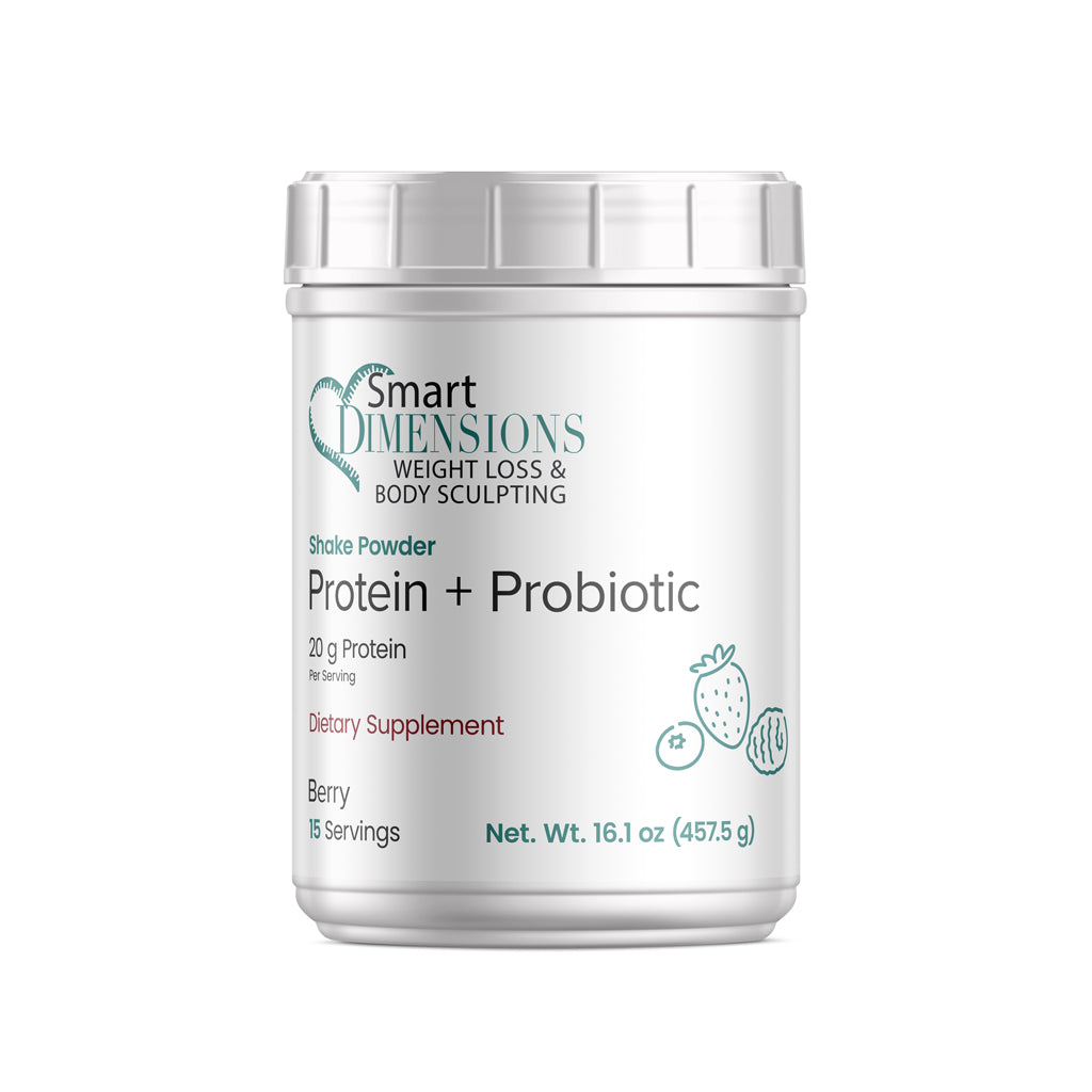 Smart Dimensions Protein + Probiotic Berry Burst Shake Powder