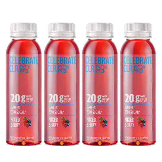 Celebrate CLR  Protein Water Mixed Berry 4 Pack