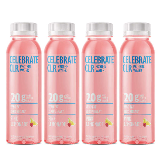 Celebrate CLR  Protein Water Pink Lemonade 4 Pack